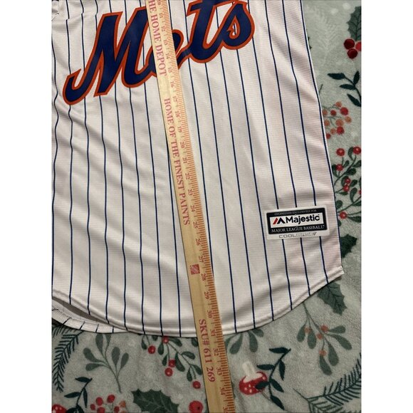 New York Mets David Wright Pinstripe Baseball jersey - Size: Small - Picture 10 of 10